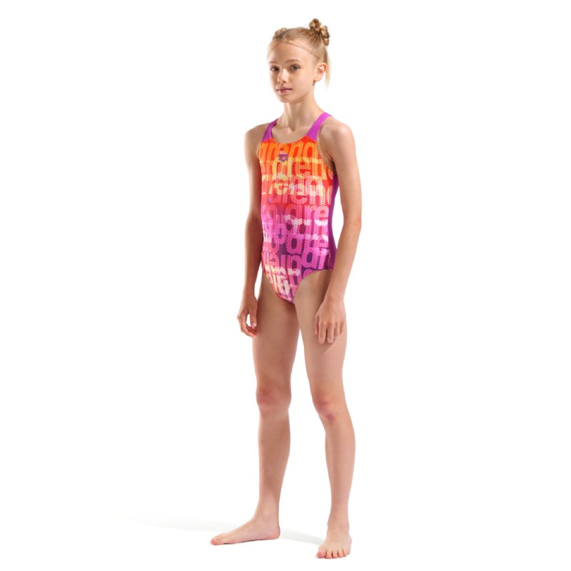 Купальник дитячий MULTI COLOURS SWIMSUIT V BACK